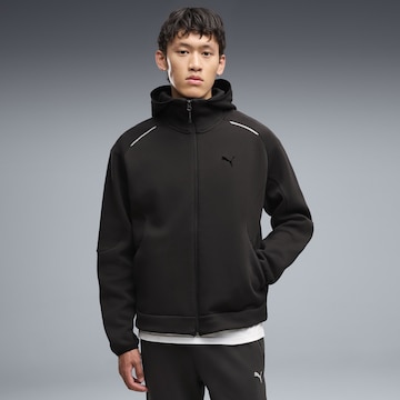 PUMA Sports jacket 'TECH' in Black: front
