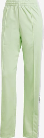 ADIDAS ORIGINALS Loose fit Pants 'Adibreak' in Green: front