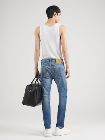 JACK & JONES Slimfit Jeansy 'JJIGlenn JJCole' w kolorze niebieski