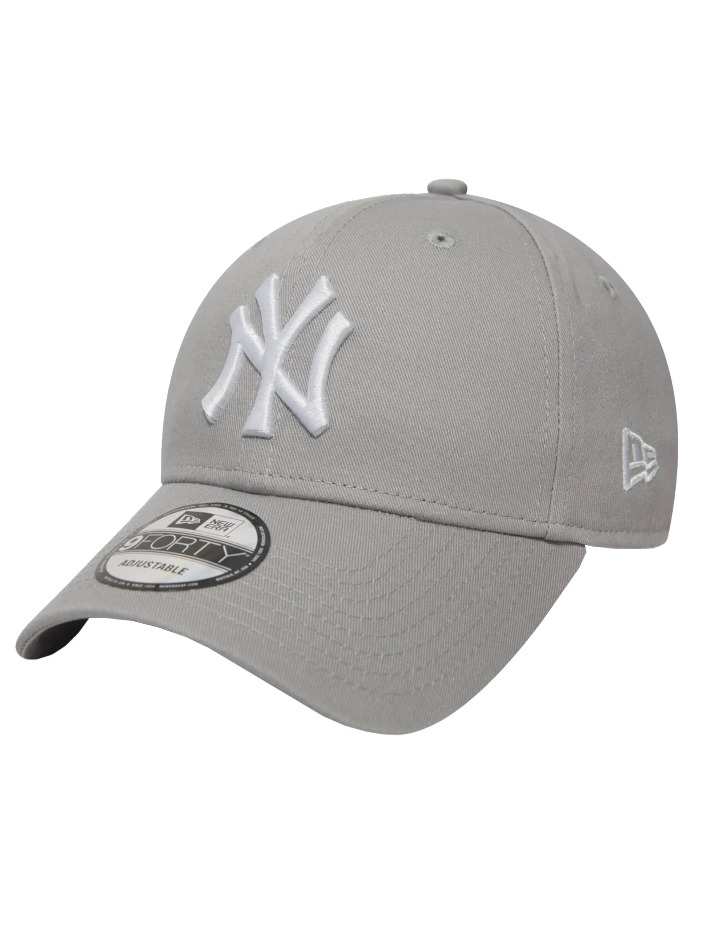 NEW ERA Sapkák 'New Era 9FORTY League Basic New York Yankees MLB' - szürke: elől