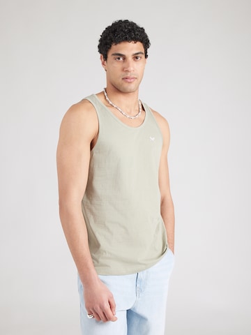Iriedaily - Camiseta en verde: frente