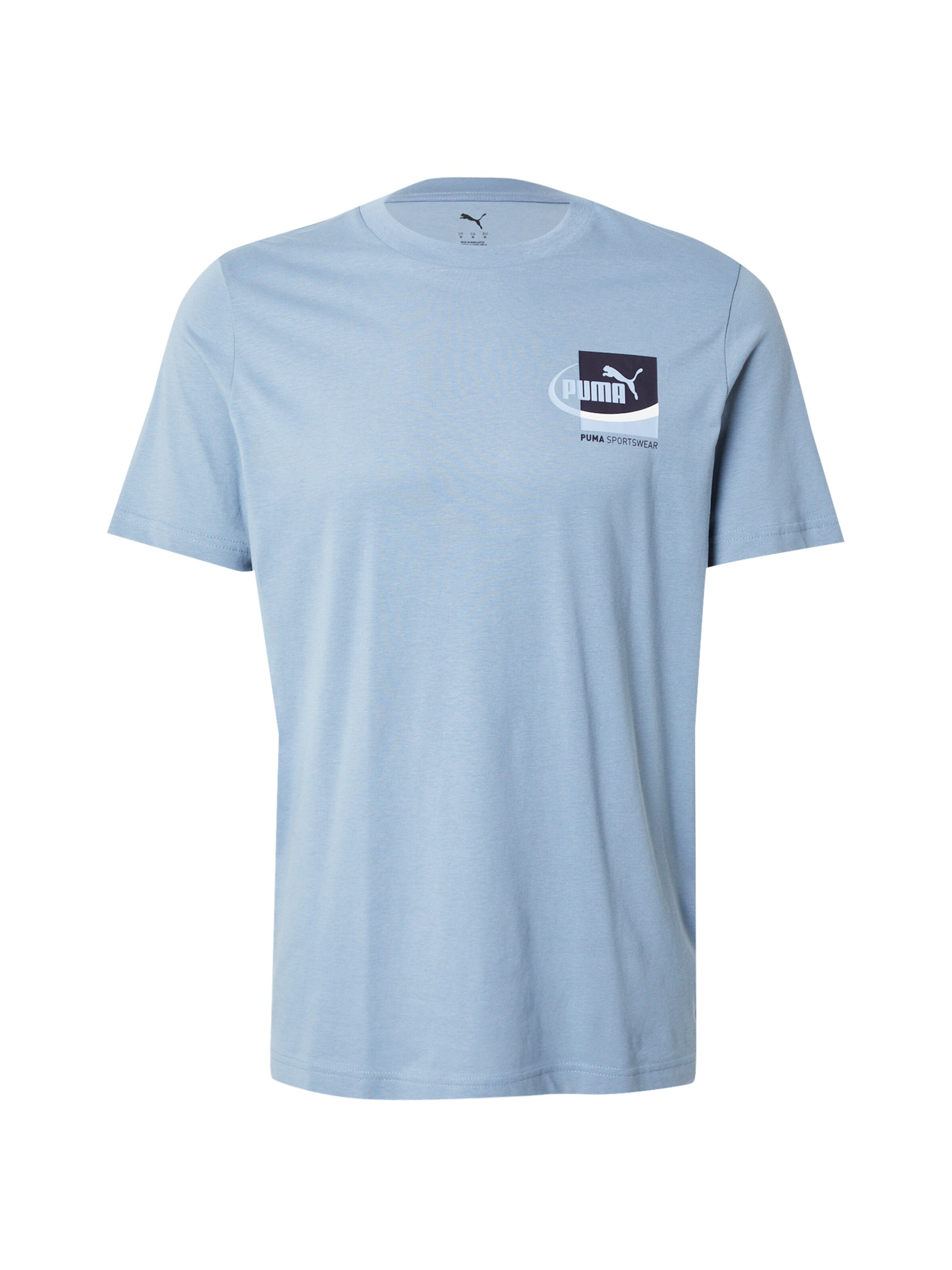 PUMA Ozke Športne hlače | modra barva: sprednja stran