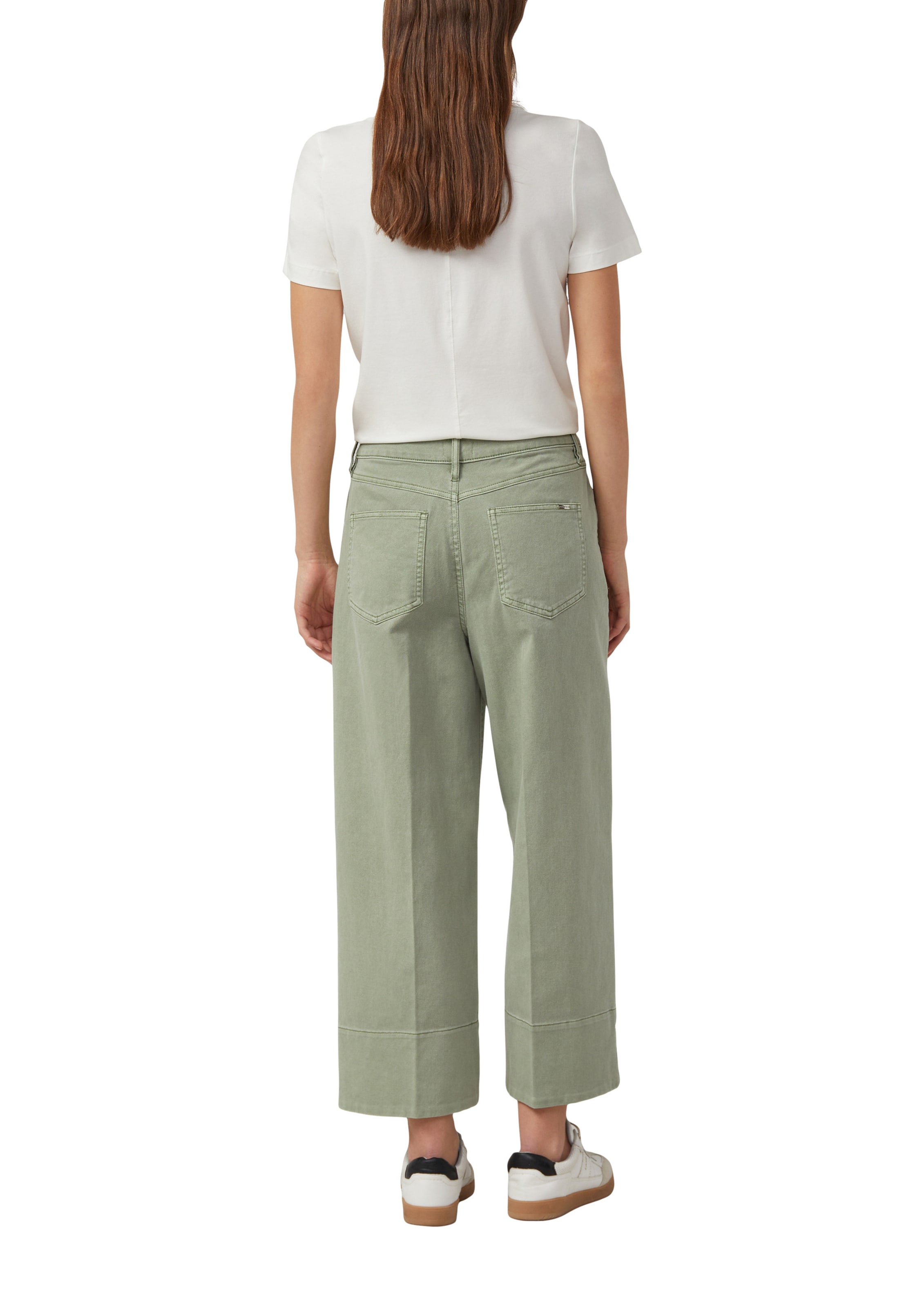 s.Oliver Wide leg Trousers in Green