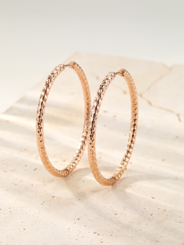 Hey Happiness Ohrringe 'Snake Skin' in Gold