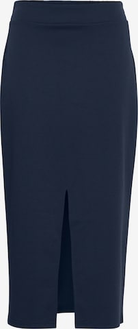 ICHI Skirt ' KATE' in Blue: front