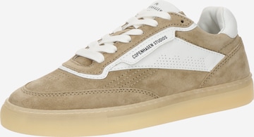 Baskets basses Copenhagen Studios en marron : devant