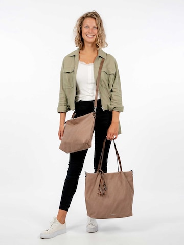 Emily & Noah Shopper 'Elke' i brun: forside