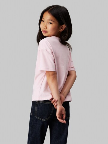 T-Shirt Calvin Klein Jeans en rose