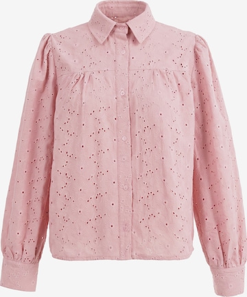 Camicia da donna di Imily Bela in rosa: frontale