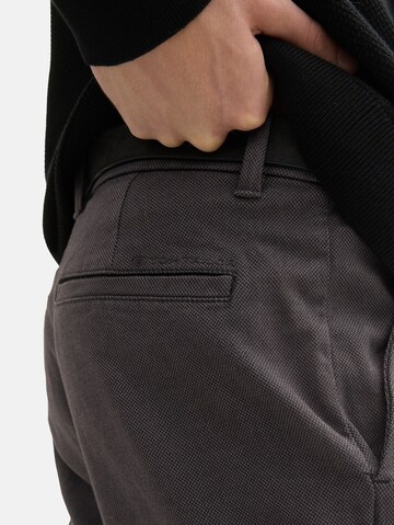Slimfit Pantaloni chino 'Travis' di TOM TAILOR in grigio