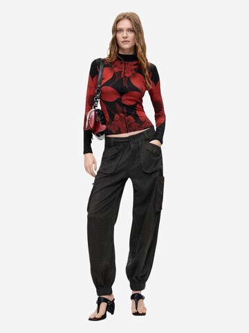 Desigual - Pierna ancha Pantalón 'PANT_URBAN' en marrón