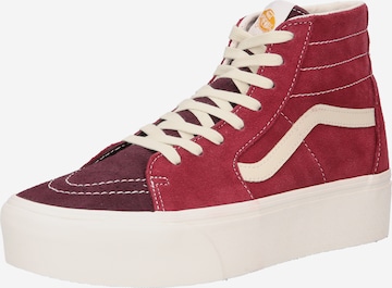 VANS High-Top Sneakers 'SK8' in Red: front