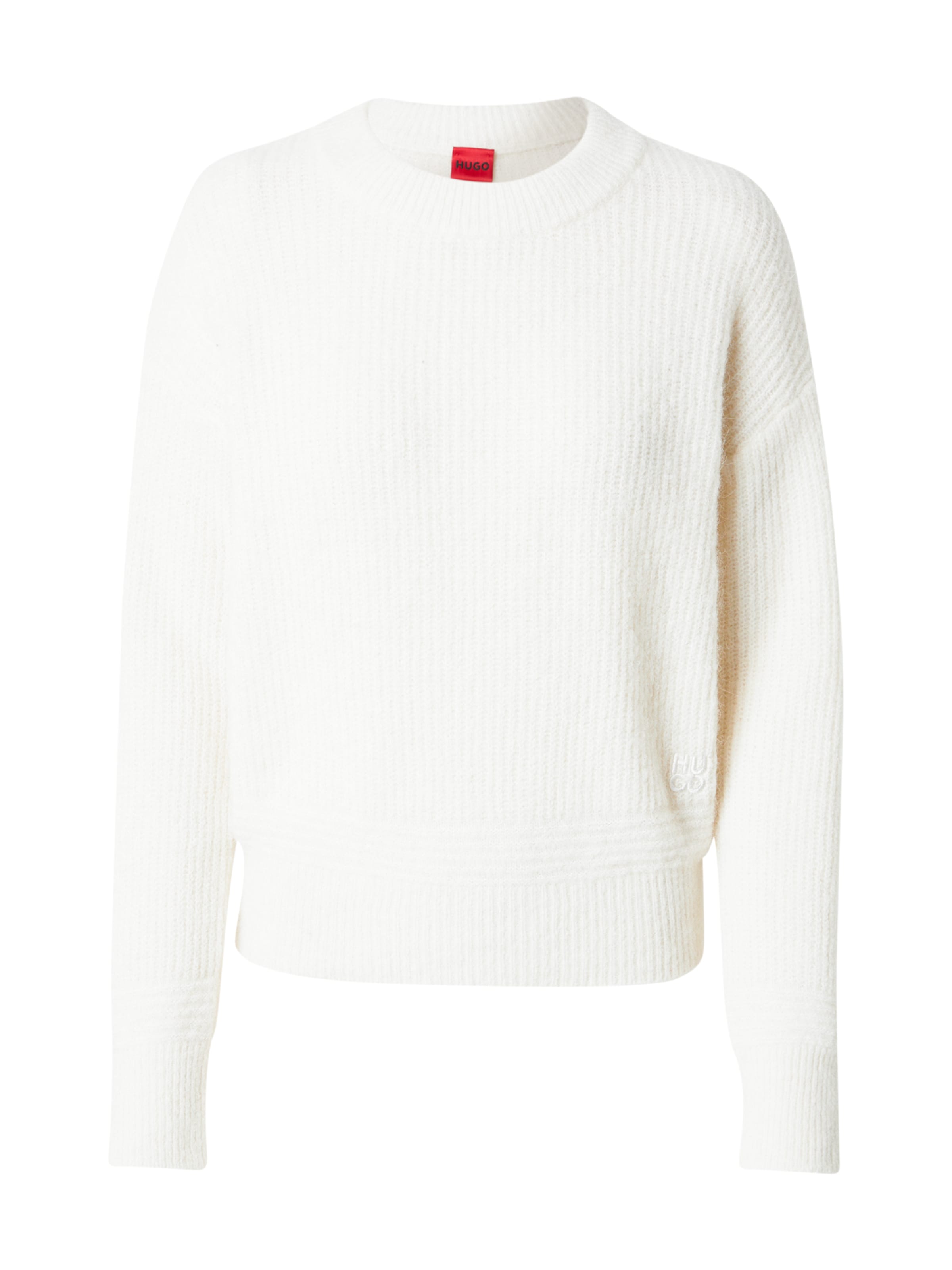 HUGO Pullover 'Scevanu' in Weiß: Vorderseite