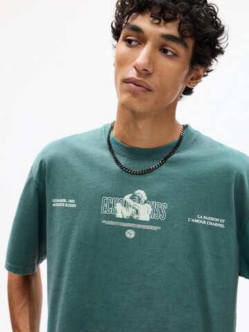 T-Shirt Pull&Bear en vert