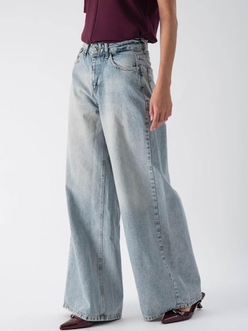 MND Loosefit Jeans i blå