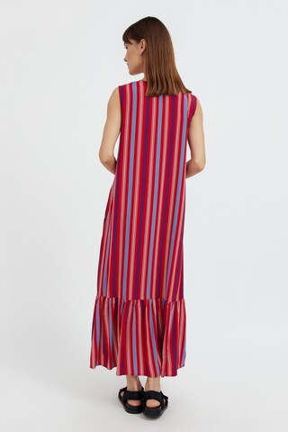 Finn Flare Summer dress 'Stripes' in Red