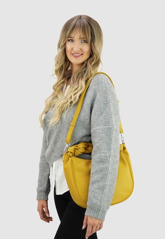 HARPA Schoudertas 'CINCI' in Geel: voorkant