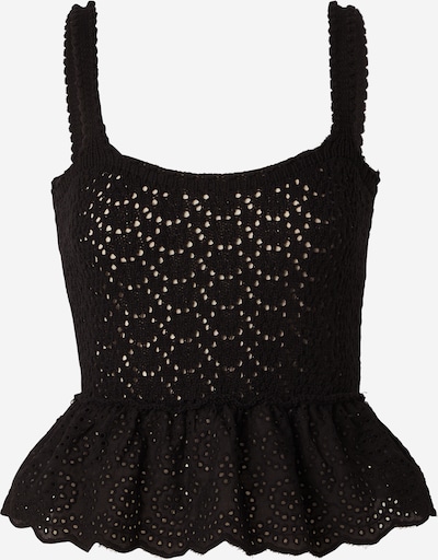 ONLY Tops en tricot 'CHRISSIA' en noir, Vue avec produit