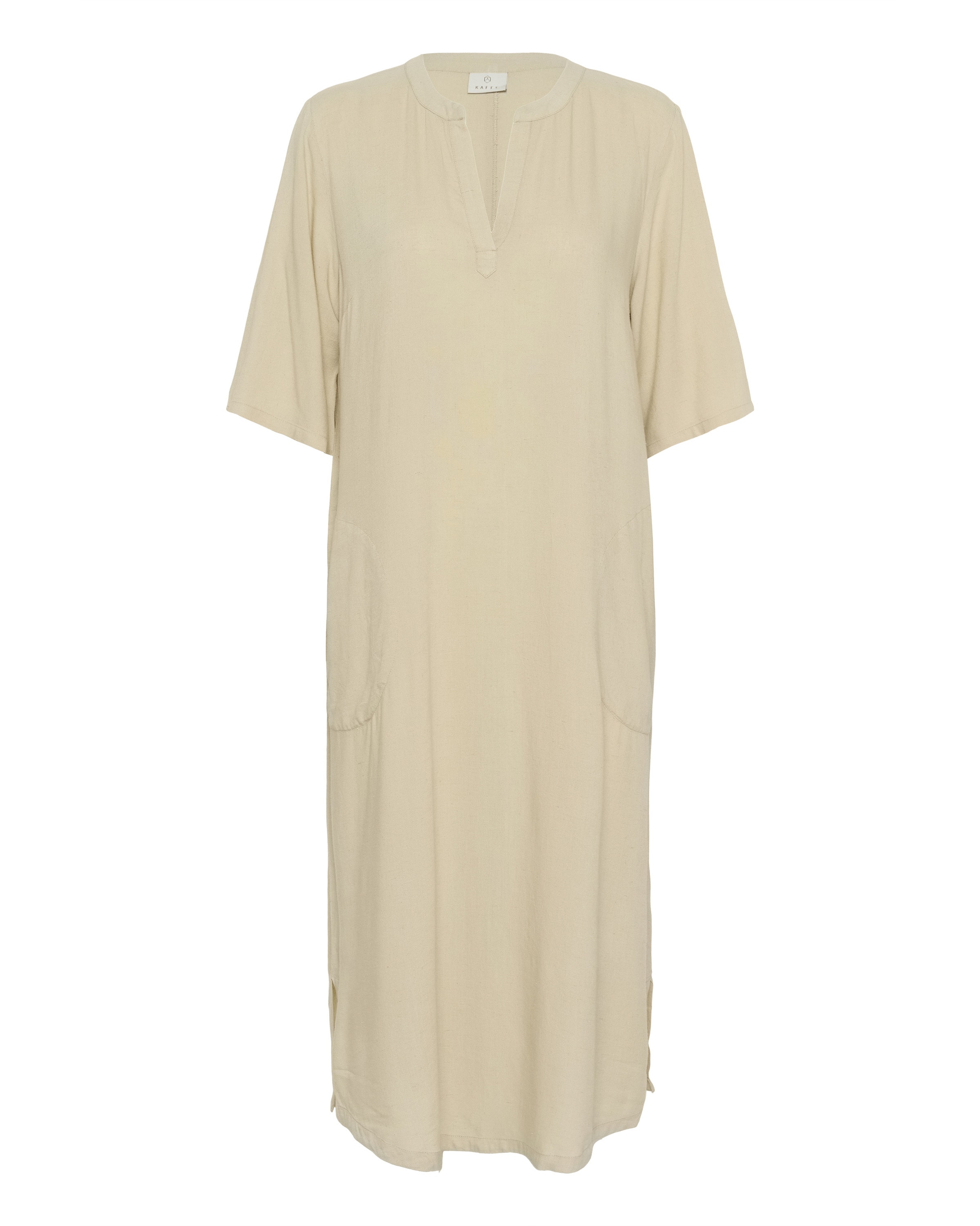 Kaffe Šaty 'Milia' – béžová: přední strana