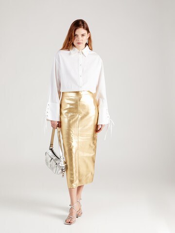 Karen Millen Rok in Goud