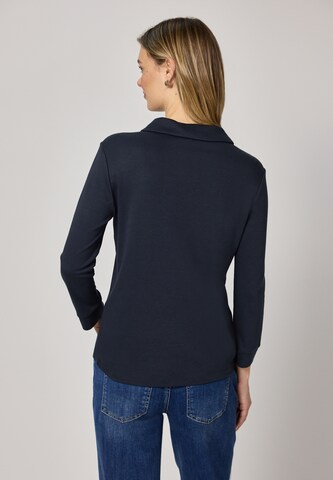 STREET ONE Poloshirt in Blau