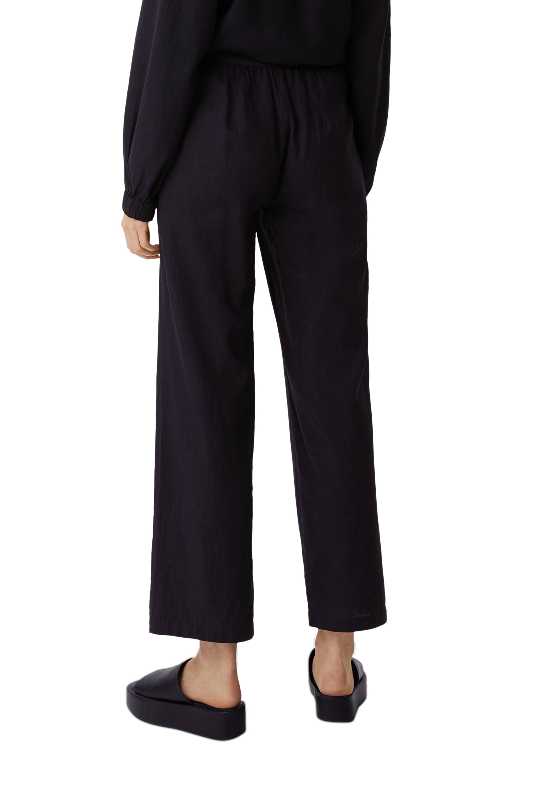 comma casual identity Regular Hose in Blau: Rückseite