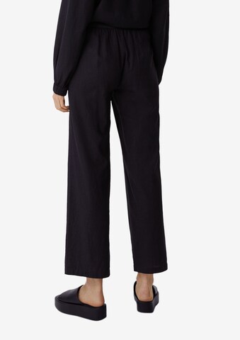 comma casual identity Regular Pants in Blue: back