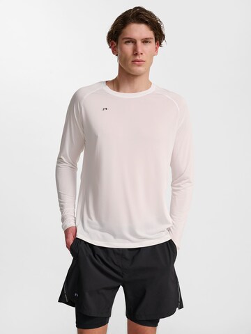 T-Shirt fonctionnel 'Beat' Newline en blanc : devant