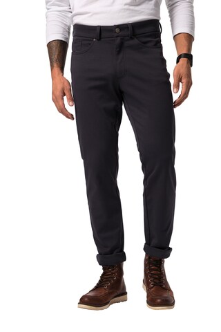 JP1880 Slimfit Hose in Schwarz: predná strana