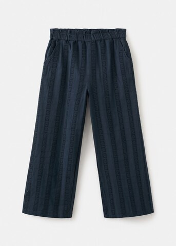 MANGO KIDS Loose fit Pants in Blue