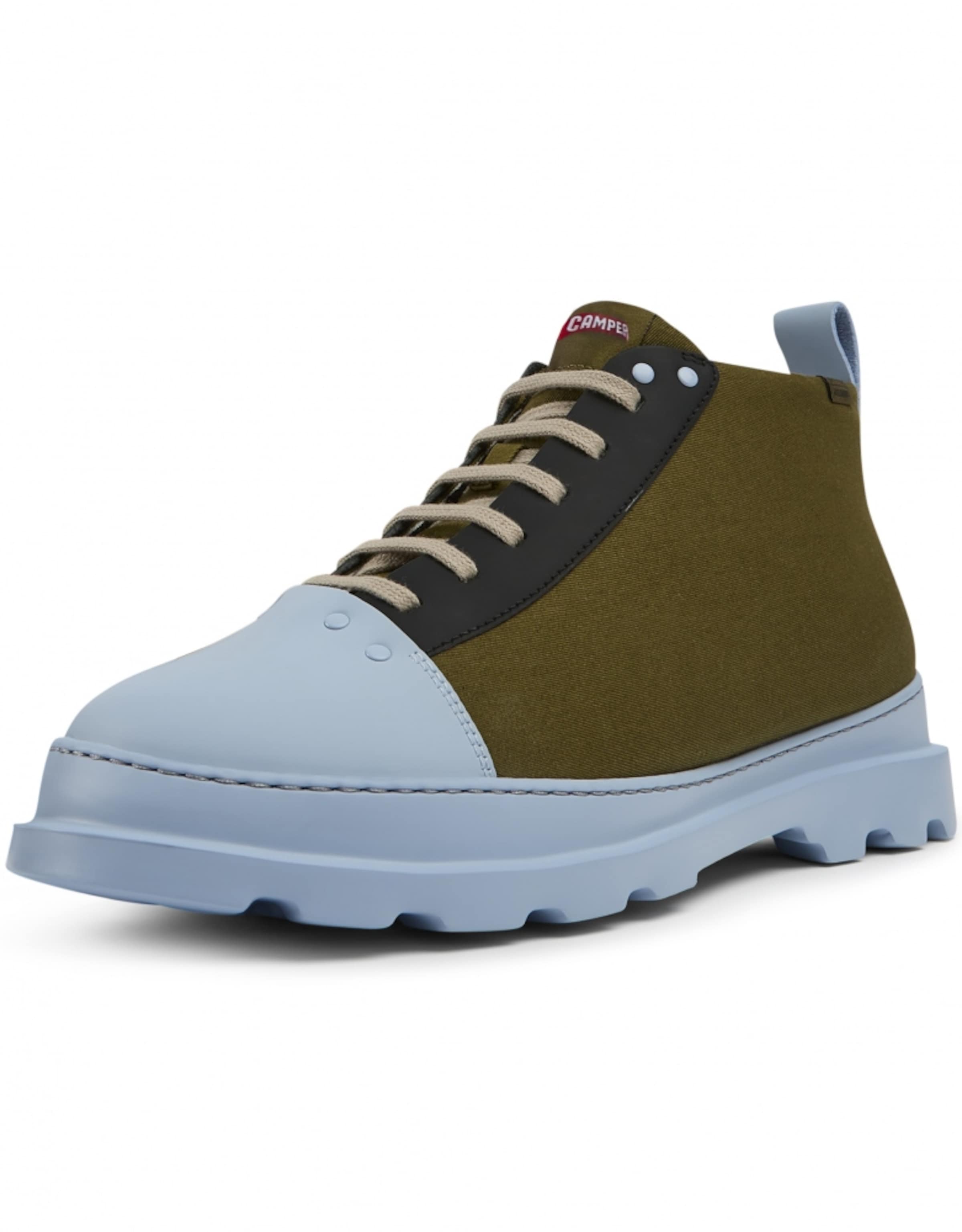 CAMPER Lace-up boots 'Brutus' in Mixed colours: front