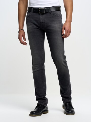 BIG STAR Slimfit Jeans 'MARTIN' in Zwart