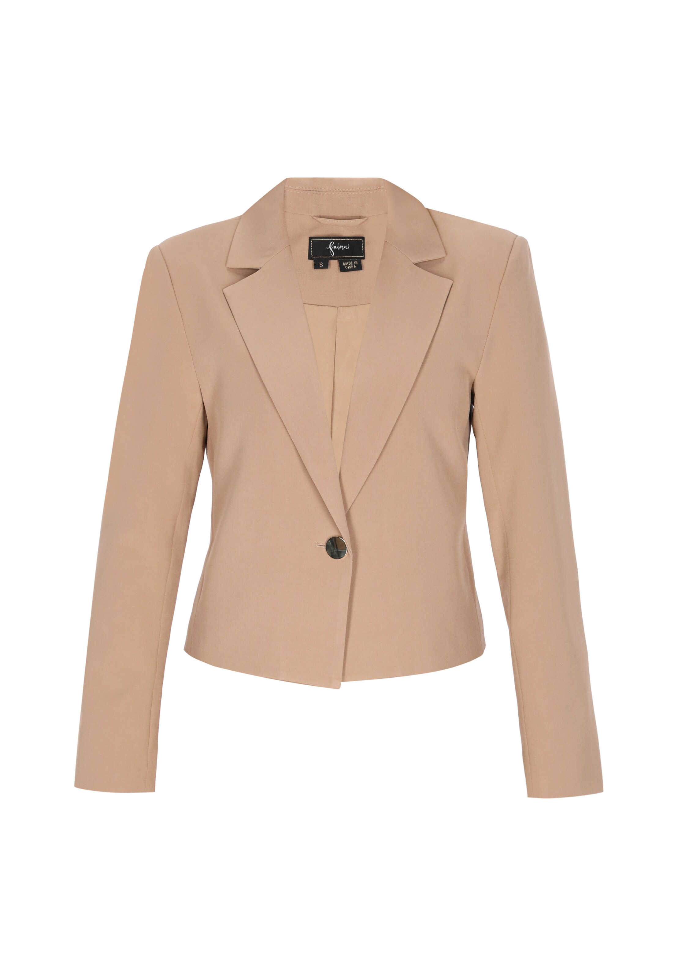 Blazer faina en beige : devant