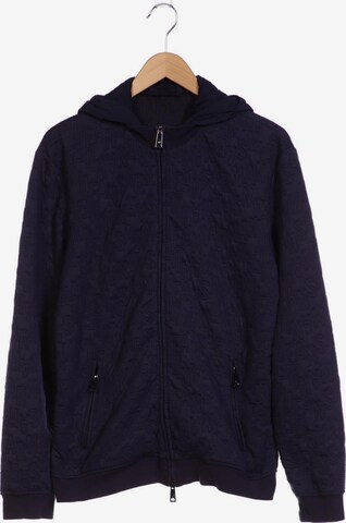 Armani Jeans Sweatshirt & Zip-Up Hoodie in XL in Blue: front