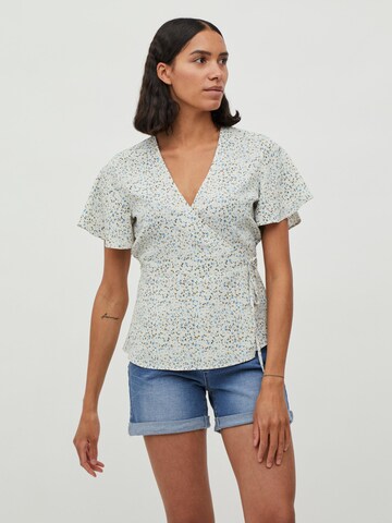 VILA Bluse 'LOVIE' in Grau