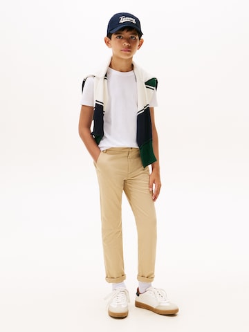 TOMMY HILFIGER Shirt 'ESSENTIAL' in White