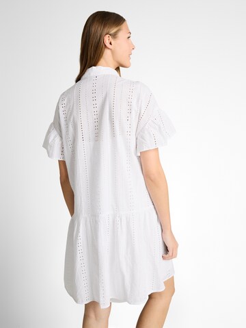 TOM TAILOR DENIM Skjortklänning i vit