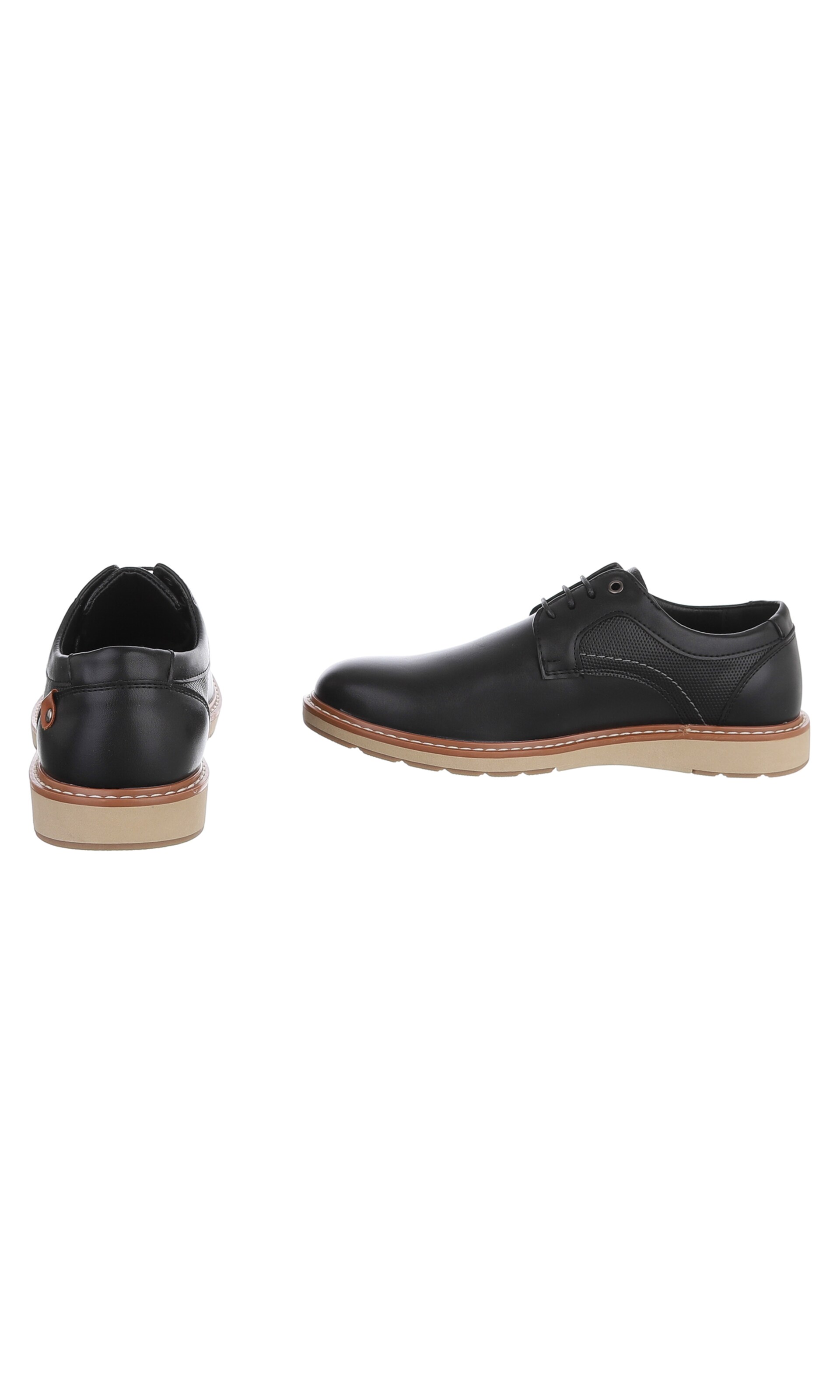 CoolWalk Lace-Up Shoes in Black