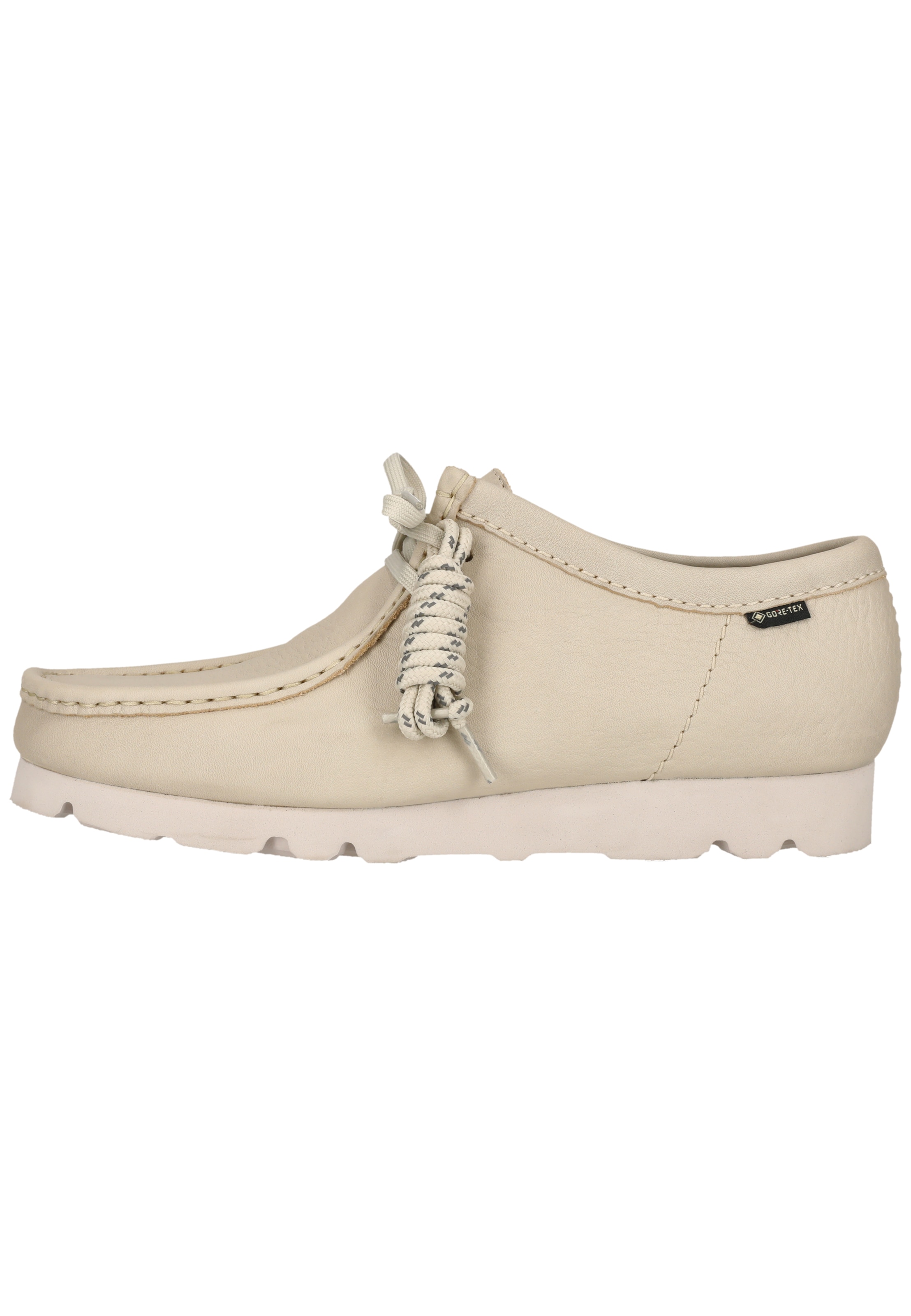 CLARKS Lace-up shoe 'Wallebee' in Beige