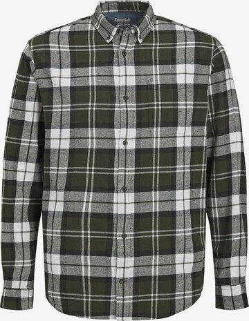 Regular fit Camicia di JACK & JONES in verde: frontale