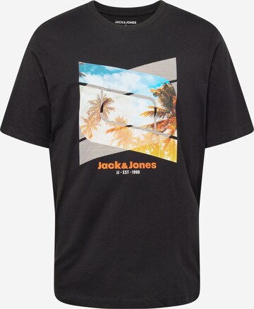 JACK & JONES T-shirt 'CELLOX' i svart: framsida