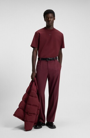 HUGO T-Shirt 'Dapolino' in Rot