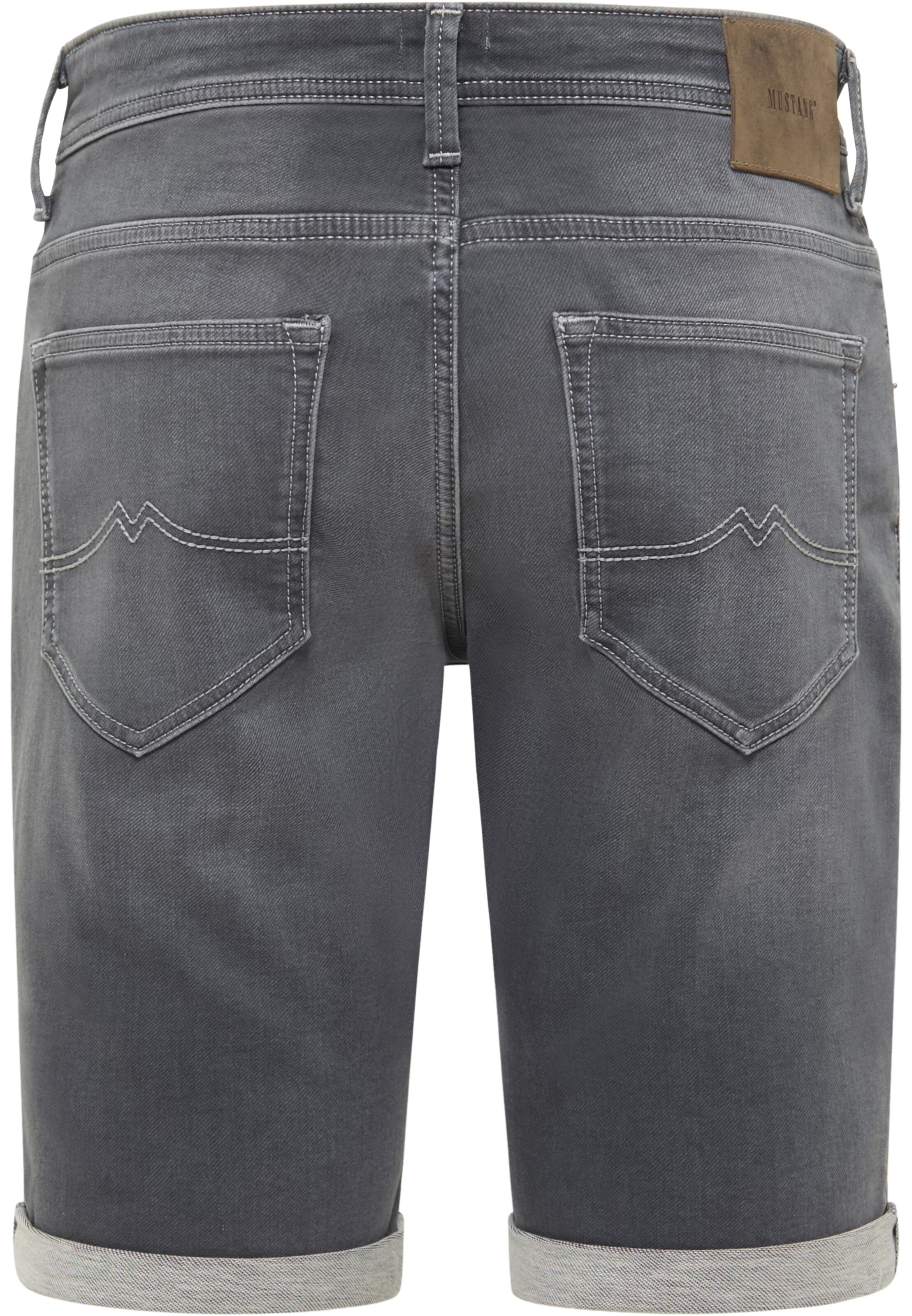 MUSTANG Slimfit Jeans in Schwarz