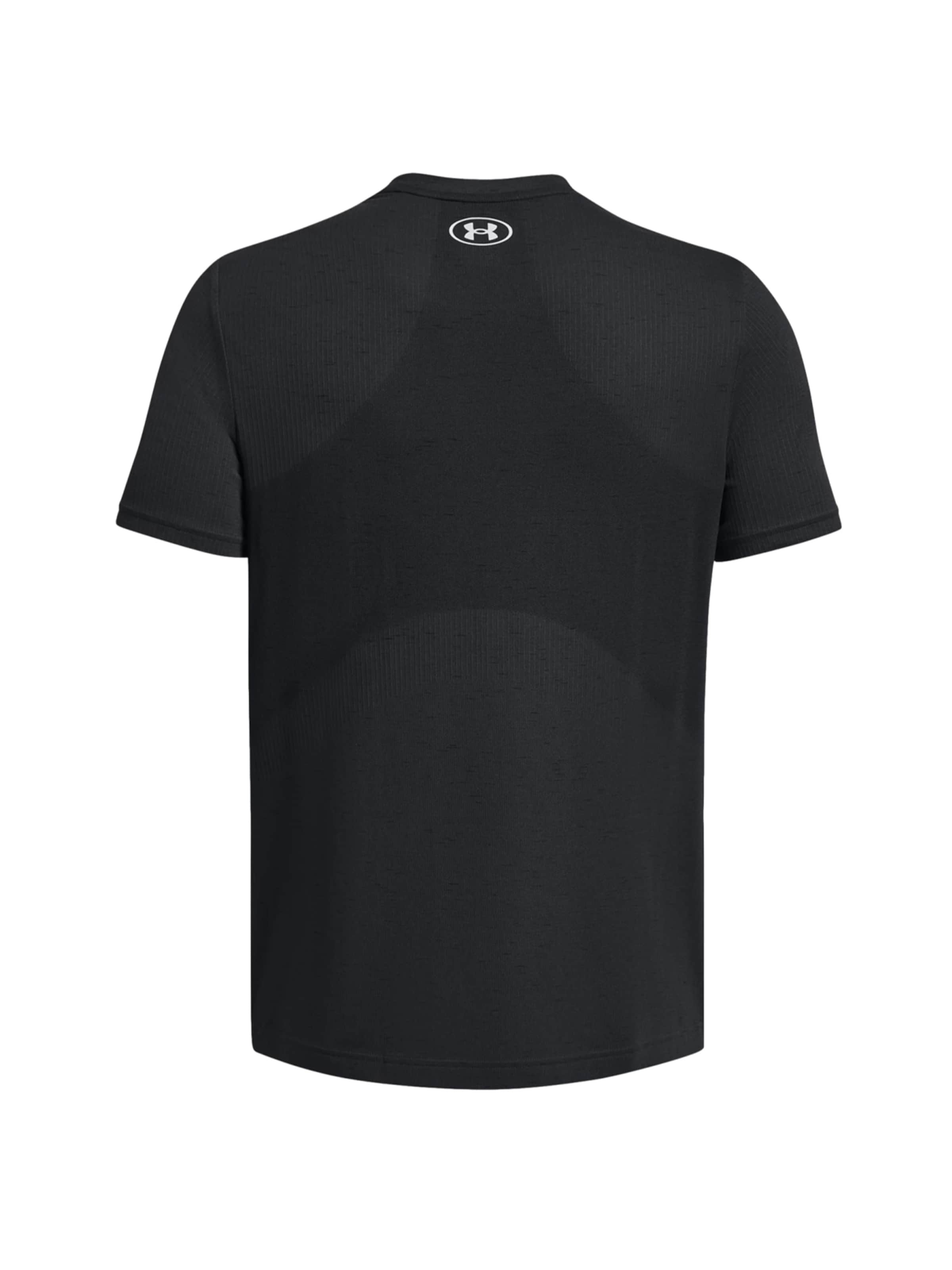 T-Shirt 'Vanish Seamless' UNDER ARMOUR en noir