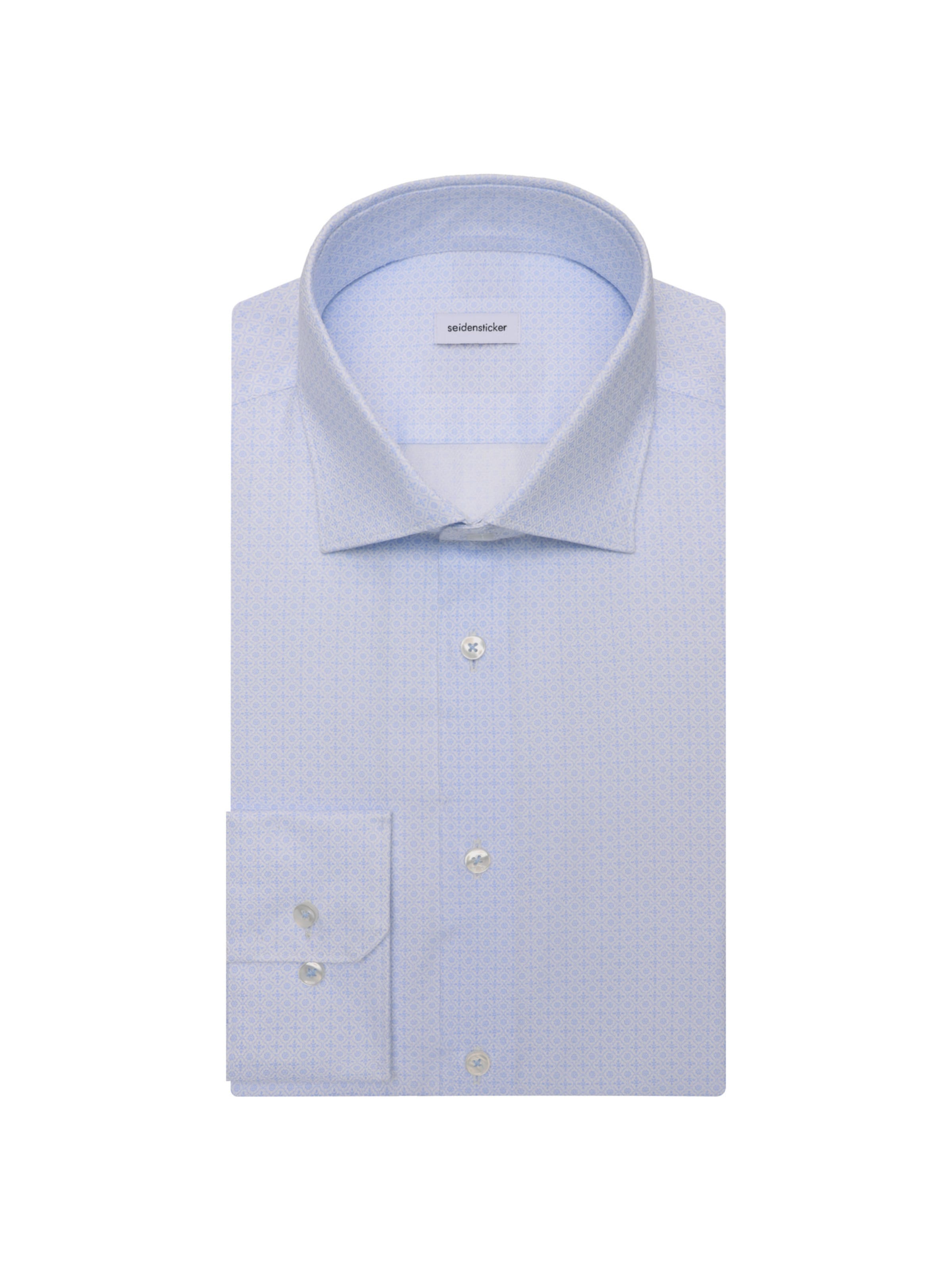 SEIDENSTICKER Slim Fit Hemd in Blau