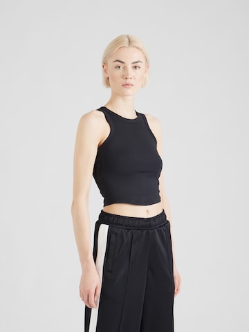 NIKE Sports Top 'ONE' in Black: front