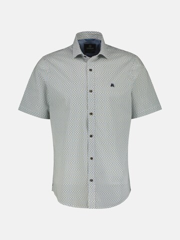 LERROS Regular fit Button Up Shirt in Green: front