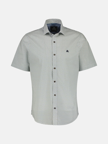 LERROS Button Up Shirt in Green: front