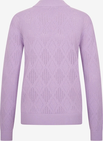 4funkyflavours - Pullover 'Love Is The Way' em roxo