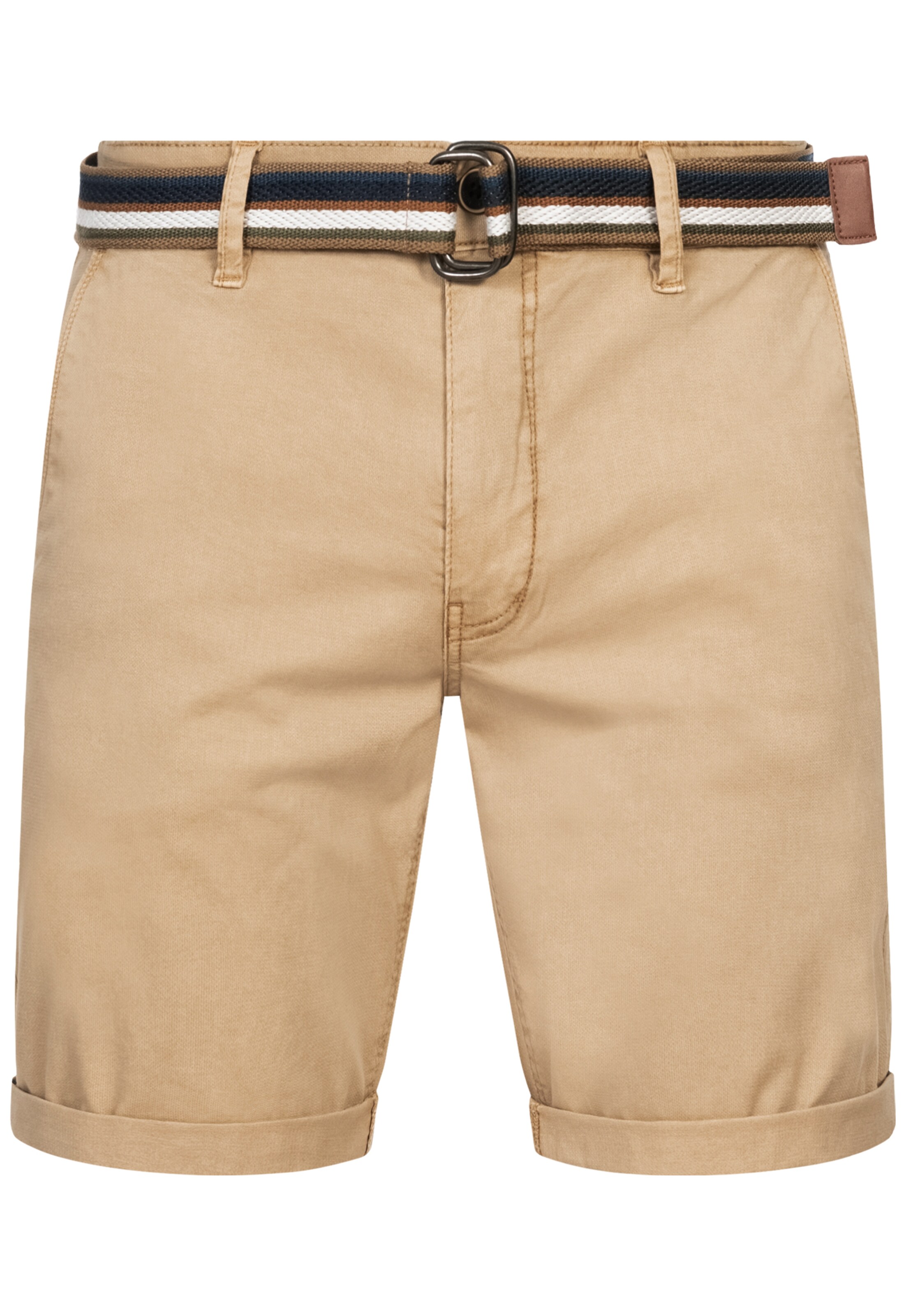 INDICODE JEANS Hose 'Cunning' in Beige: Vorderseite